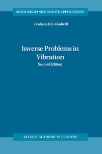 Enlarge image Cover: Inverse Problems in Vibration - Springer