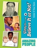 Cover: Amazing People - Mason Crest, an Imprint of National Highlights Inc
