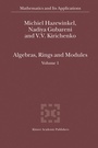 Cover: Algebras, Rings and Modules - Springer