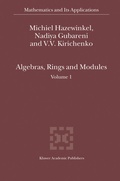 Cover: Algebras, Rings and Modules - Springer