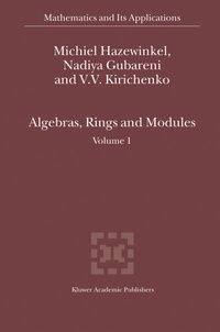Enlarge image Cover: Algebras, Rings and Modules - Springer