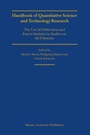 Cover: Handbook of Quantitative Science and Technology Research - Springer