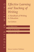 Cover: Effective Learning and Teaching of Writing - Springer