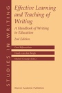 Cover: Effective Learning and Teaching of Writing - Springer