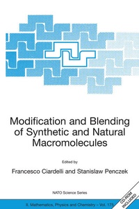 Enlarge image Cover: Modification and Blending of Synthetic and Natural Macromolecules - Springer
