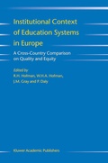 Cover: Institutional Context of Education Systems in Europe - Springer