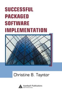Abbildung von: Successful Packaged Software Implementation - CRC Press