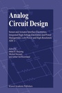 Cover: Analog Circuit Design - Springer