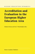 Cover: Accreditation and Evaluation in the European Higher Education Area - Springer