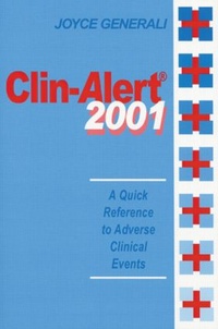 Enlarge image Cover: Clin-Alert 2001 - CRC Press