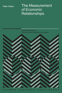 Enlarge image Cover: The Measurement of Economic Relationships - Springer