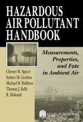 Cover: Hazardous Air Pollutant Handbook - CRC Press