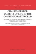 Cover: Challenges for Quality of Life in the Contemporary World - Springer