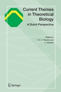 Cover: Current Themes in Theoretical Biology - Springer