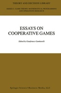 Cover: Essay in Cooperative Games - Springer