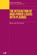 Cover: The Interaction of High-Power Lasers with Plasmas - CRC Press