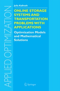 Enlarge image Cover: Online Storage Systems and Transportation Problems with Applications - Springer
