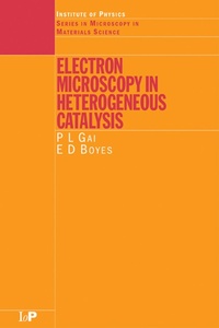 Enlarge image Cover: Electron Microscopy in Heterogeneous Catalysis - CRC Press