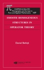 Cover: Smooth Homogeneous Structures in Operator Theory - Chapman & Hall/CRC