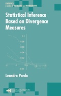 Cover: Statistical Inference Based on Divergence Measures - Chapman & Hall/CRC