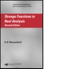 Abbildung von: Strange Functions in Real Analysis, Second Edition - Chapman & Hall/CRC