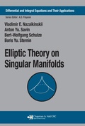 Cover: Elliptic Theory on Singular Manifolds - Chapman & Hall/CRC