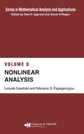 Cover: Nonlinear Analysis - Chapman & Hall/CRC