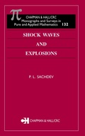 Bild: Shock Waves & Explosions - Chapman & Hall/CRC