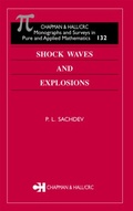 Cover: Shock Waves & Explosions - Chapman & Hall/CRC