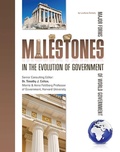 Cover: Milestones in the Evolution of Government - Simon + Schuster Inc.