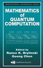 Cover: Mathematics of Quantum Computation - Chapman & Hall/CRC