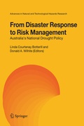Cover: From Disaster Response to Risk Management - Springer