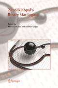 Cover: Zdenek Kopal's Binary Star Legacy - Springer