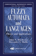 Cover: Fuzzy Automata and Languages - Chapman & Hall/CRC