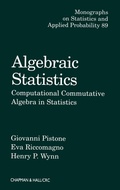 Cover: Algebraic Statistics - Chapman & Hall/CRC