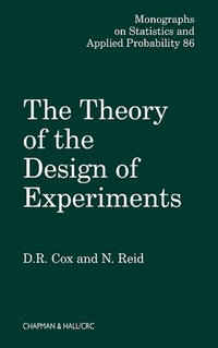 Enlarge image Cover: The Theory of the Design of Experiments - Chapman & Hall/CRC