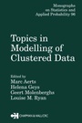 Cover: Topics in Modelling of Clustered Data - Chapman & Hall/CRC