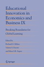 Cover: Educational Innovation in Economics and Business IX - Springer