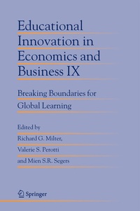 Enlarge image Cover: Educational Innovation in Economics and Business IX - Springer