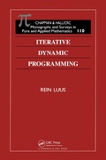 Cover: Iterative Dynamic Programming - Chapman & Hall/CRC