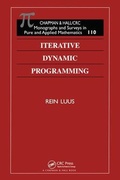 Cover: Iterative Dynamic Programming - Chapman & Hall/CRC