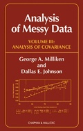 Cover: Analysis of Messy Data, Volume III - Chapman & Hall/CRC
