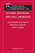 Bild: Inverse Boundary Spectral Problems - Chapman & Hall/CRC
