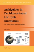 Cover: Ambiguities in Decision-oriented Life Cycle Inventories - Springer