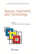 Cover: Spaces, Spatiality and Technology - Springer
