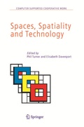 Cover: Spaces, Spatiality and Technology - Springer
