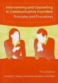 Cover: Interviewing and Counseling in Communicative Disorders - Pro-Ed