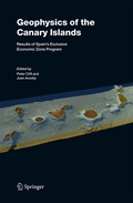 Cover: Geophysics of the Canary Islands - Springer