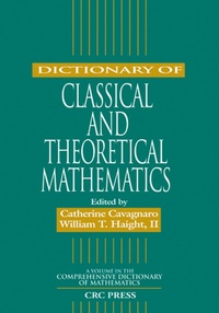Abbildung von: Dictionary of Classical and Theoretical Mathematics - CRC Press