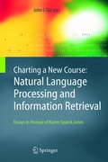 Cover: Charting a New Course: Natural Language Processing and Information Retrieval. - Springer